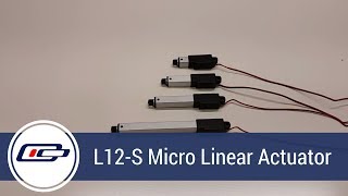 L12S Micro Linear Actuator Product Overview [upl. by Daphne470]