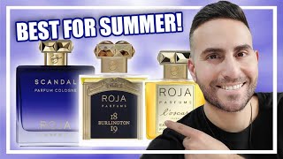 TOP 5 BEST ROJA PARFUMS FRAGRANCES FOR SUMMER 2022  ELYSIUM SCANDAL OLIGARCH ETC [upl. by Batory]