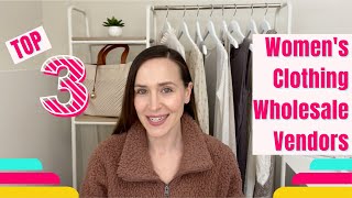 Top 3 Womens Clothing Wholesale Vendors [upl. by Nelyag]