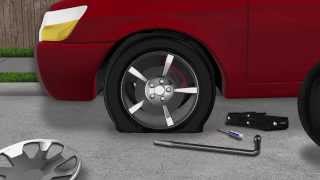 How To Change a Flat Tire [upl. by Eiggam]