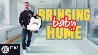 New Dad Tips When Bringing The Baby Home From The Hospital  Dad University [upl. by Nauqit]