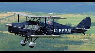 Flying the Princes DH83 Fox Moth [upl. by Callida]