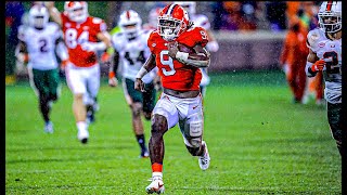 Travis Etienne Career Highlights 20172020  Clemson RB 9 [upl. by Bernardi]