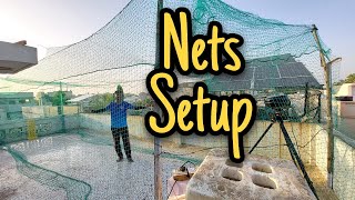 How to do cricket NET SETUP at your HOME in lowest 💰 Budget in 2025 [upl. by Ennaus522]