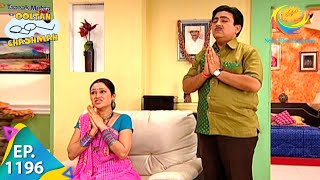 Taarak Mehta Ka Ooltah Chashmah  Episode 1196  Full Episode [upl. by Bela]