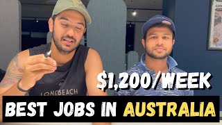 BEST JOBS IN 2024 AUSTRALIA for International Students [upl. by Anawek]