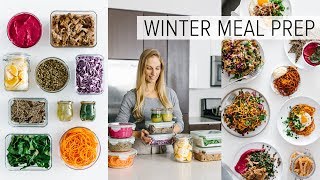 MEAL PREP for WINTER  healthy recipes  PDF guide [upl. by Cawley369]