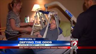 Man with LockedIn Syndrome defies the odds [upl. by Ardith]