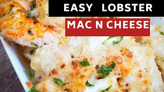 Lobster Mac and Cheese Lobster Mac n Cheese Recipe [upl. by Falconer624]