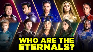 Who are Marvels ETERNALS MCU Eternals Explained [upl. by Asiruam]