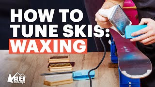 How to Wax Your Skis  Everything You Need to Know  REI [upl. by Koch]