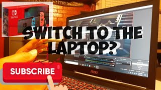 How to connect Nintendo Switch to a Laptop [upl. by Ecirpac699]