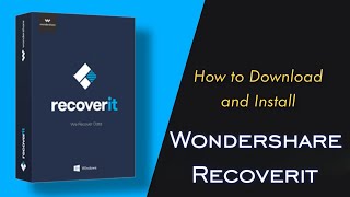 How to Download and Install Wondershare Recoverit [upl. by Slotnick621]