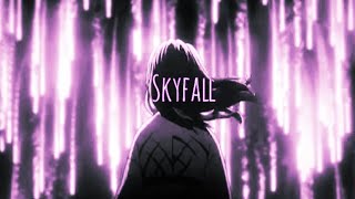 Skyfall Adeleaudio edit  slowed amp reverbed  A Silent Voice [upl. by Brass]