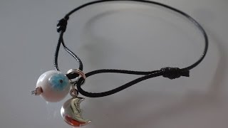 tuto bracelet noeuds coulissants [upl. by Lledraw]