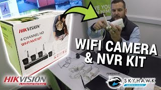 HIKVISION WIFI CAMERA AND NVR KIT [upl. by Anined]