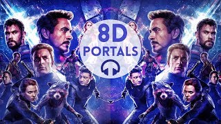 ALAN SILVESTRI  PORTALS From quotAvengers Endgamequot ★8D★ [upl. by Lebyram]