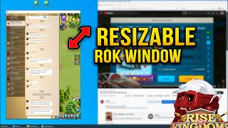 Resizable Window ROK PCVersion 🤓 [upl. by Murtagh873]