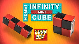 How to Build a FIDGET MINI LEGO Infinity Cube  TUTORIAL [upl. by Ennovehs]