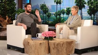 John Krasinski Talks Hanging with Leo [upl. by Bowie]