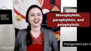 Monophyletic paraphyletic and polyphyletic [upl. by Keligot]