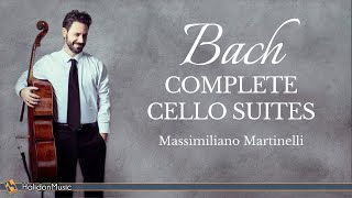 Bach  Complete Cello Suites Massimiliano Martinelli [upl. by Jardena]