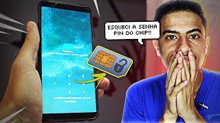 Esqueceu ou perdeu a senha PIN do Chip APRENDA RESOLVER [upl. by Rimaj]