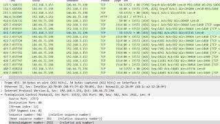 Observing a TCP conversation in Wireshark [upl. by Nohsar602]