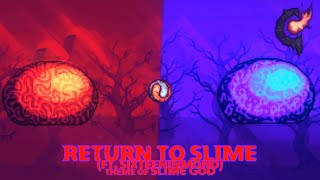 Return to slime  terraria calamity 1 hour [upl. by Fanchette]