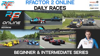 rFactor 2 Online  Daily Races [upl. by Viehmann908]