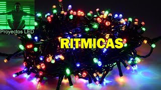 Convertir luces de navidad en ritmicas Arbol navideño audioritmico [upl. by Eikcin]