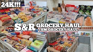 24K  SampR Grocery Haul  SM Grocery Haul  Lorelin Sia [upl. by Carree]