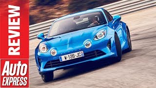 Alpine A110 review  new lightweight sports car reminds us what fun is [upl. by Yemac]