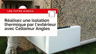 Comment réaliser une isolation thermique par lextérieur avec Cellomur® Angles [upl. by Allegna]