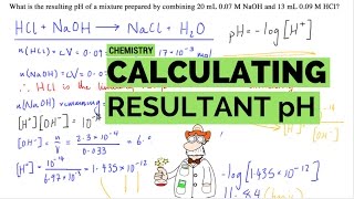 Calculating the Resulting pH [upl. by Noreht]