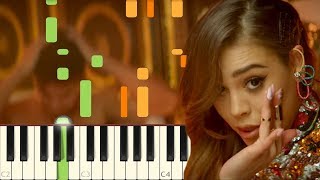 Mala Fama  Danna Paola  Piano  Synthesia [upl. by Fari537]