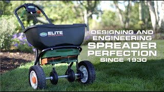 How To Use The Scotts® Elite Spreader To Feed Your Lawn [upl. by Avika]