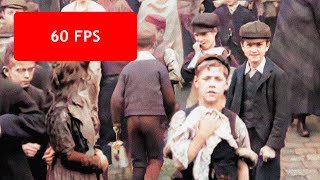 60 fps Laborers in Victorian England 1901 [upl. by Ytisahc739]