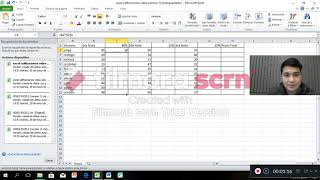 excel Sacar promedio con porcentajes [upl. by Femi2]