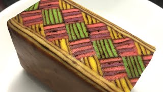 How To Make Kek Lapis Sarawak Layers Cake [upl. by Pump235]