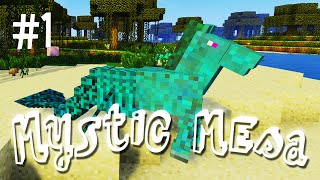 A Weird Beginning  Mystic Mesa Modded Minecraft Ep1 [upl. by Jobye]