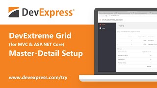 DevExtreme Grid for ASPNET Core MasterDetail Setup [upl. by Nissensohn]