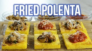 Fried Polenta Cakes [upl. by Fitz]