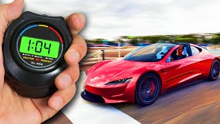 Tesla Roadster CANT DO IT in 1 Second [upl. by Eelydnarb]