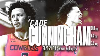 Cade Cunningham OSU 202021 Full Season Highlights  201 PPG 62 RPG 35 APG 1 Pick Pistons [upl. by Ailito]