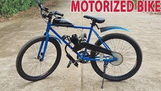 Build a Motorized Bike at home  Tutorial [upl. by Oiramd435]