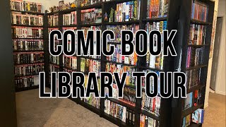 Comic Book Home Library Tour Spring 2021 Comics Graphic Novels Omnibus Collection [upl. by Evadnee]