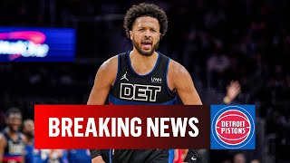 Cade Cunningham Signs 5Year Extension With Detroit Pistons I CBS Sports [upl. by Acirahs]