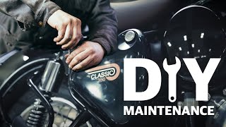 Preride DIY Maintenance  The AllNew Classic 350 [upl. by Maurizia827]