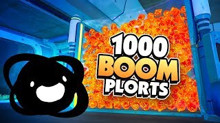 Feeding 1000 BOOM Plorts to a BLACK HOLE Slime  Slime Rancher Mod [upl. by Aelyk270]